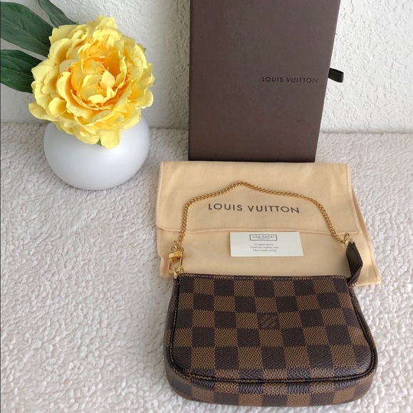 Louis Vuitton Handbags - LV Damier Ebene Mini Pochette Accessoires